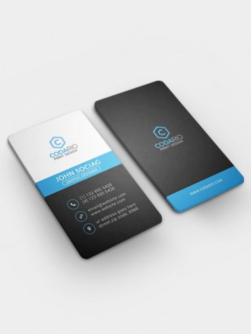 Rounded Cut Business Card Printing