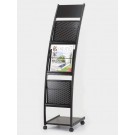 Metal Curved Brochure Stand