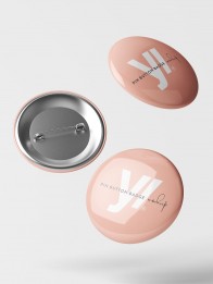 40mm Round Metal Badges
